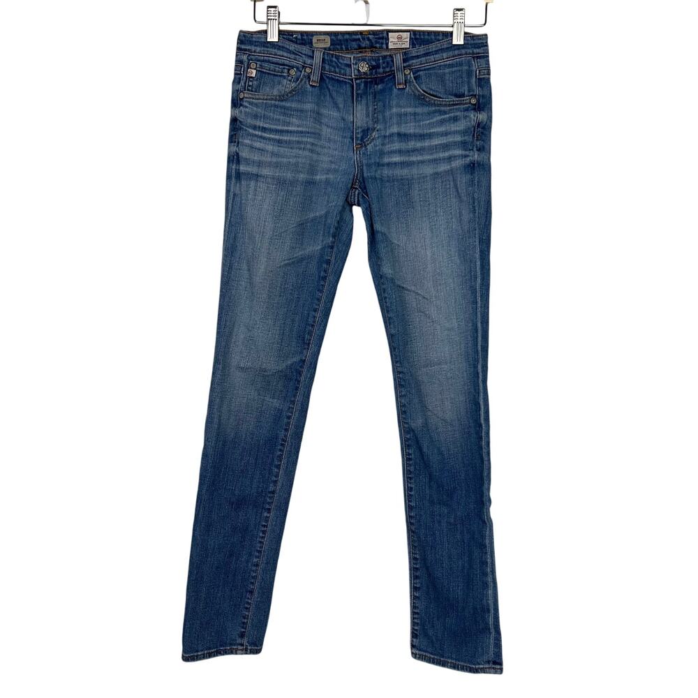 AG Adriano Goldschmeid Womens Stilt Cigarette Jeans Denim Size 27‎ Slim Straight